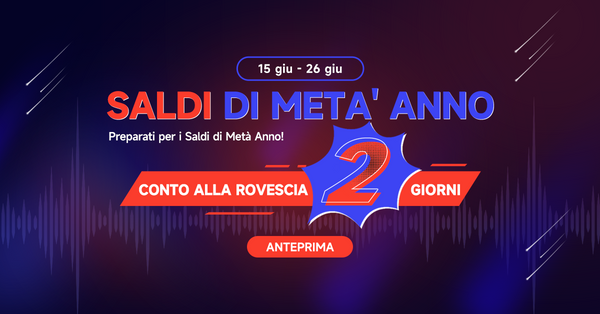 🎉 I saldi di metà anno 2023 di Donner Music stanno arrivando!🎸🥁🎹