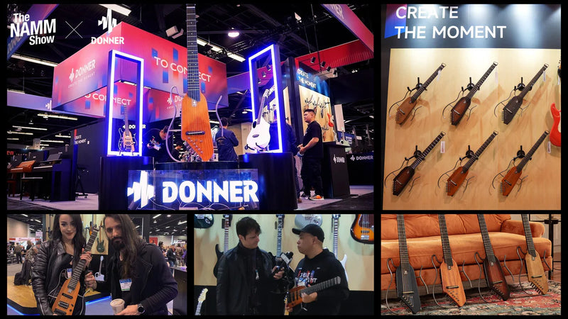 NAMM x Donner 2023: HUSH Series Headless Guitar Nuovi Membri