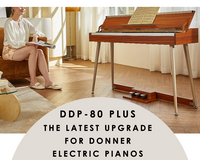 DDP-80 Plus: l' ultimo aggiornamento elettrico Pianoforti di Donner