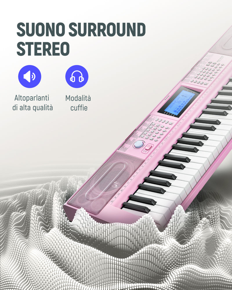 Eastar EK-10S Tastiera elettronica 61 tasti per pianoforte digitale