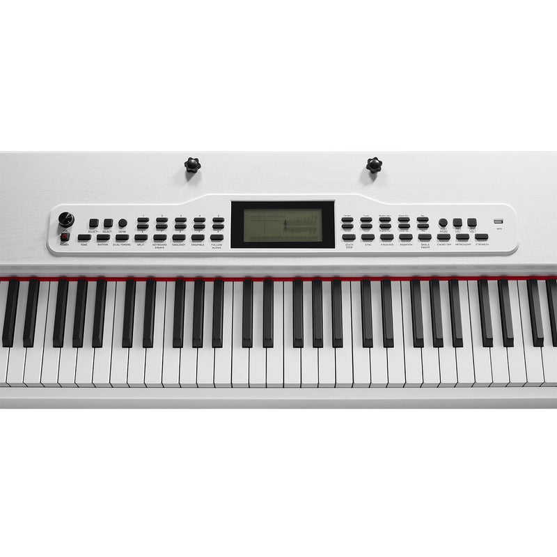 Donner DDP-95 88 tasti pianoforte digitale verticale pesato per principianti bianco