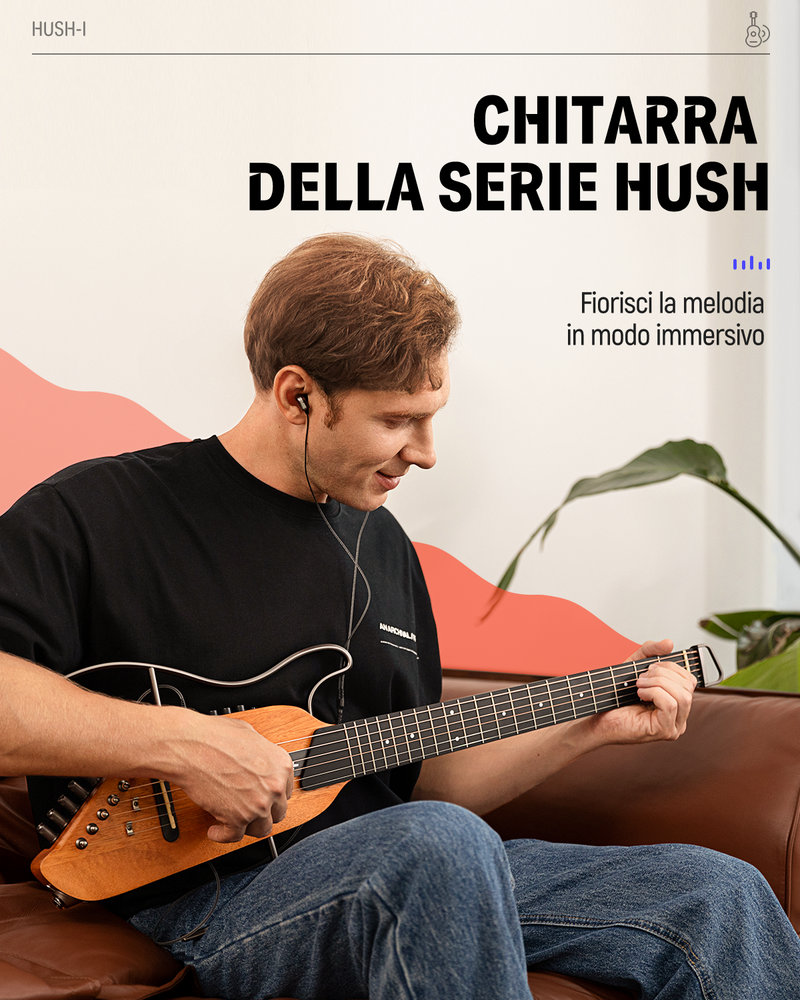 【Scatola aperta】Chitarra Donner HUSH-I