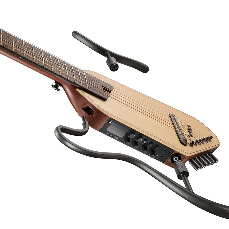 Donner HUSH-I Pro Chitarra Modalità di suono multiple Chitarra da viaggio