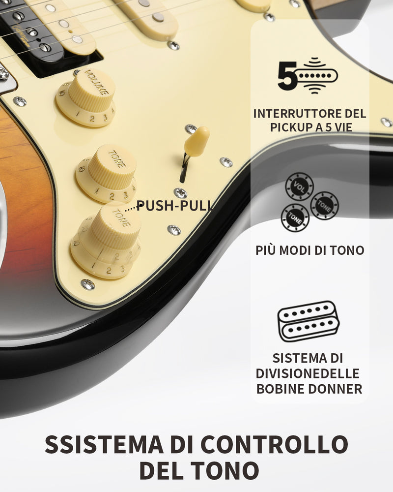 Donner DST-600 chitarra elettrica