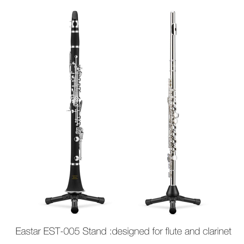 Eastar EST- 005 Flute Stand, Clarinet Stand Foldable Portable, Tripod Holder Stand for Flute Clarinet Oboe Wind Instrument