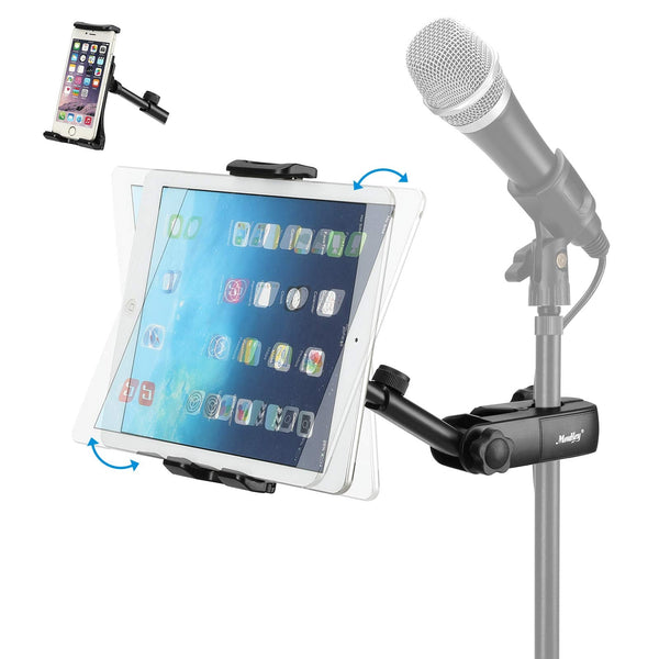 Moukey Adjustable Tablet Holder for Microphone Stands