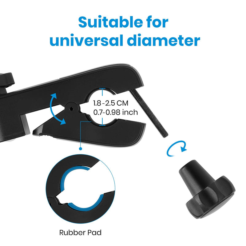 Moukey Adjustable Tablet Holder for Microphone Stands