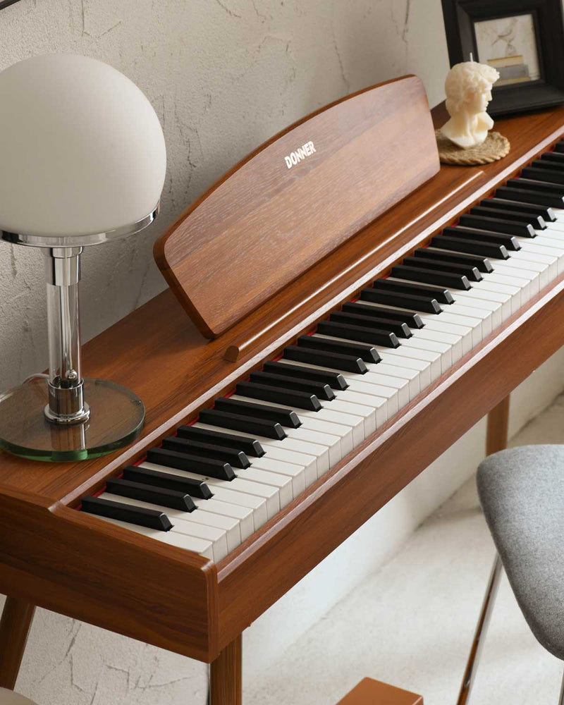 Donner DDP-80 pianoforte digitale domestico a 88 tasti stile in legno